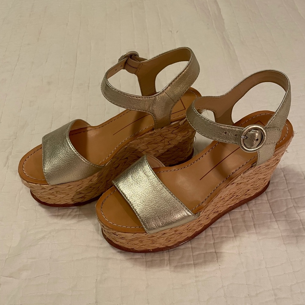 Dolce Vita Dane Braided Wedge Espadrille Sandal